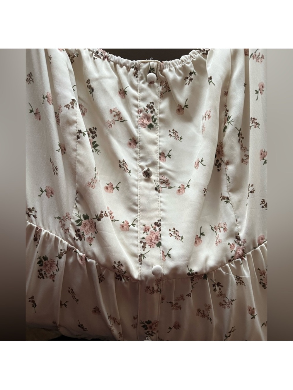 Maxi floral dress from Lulus